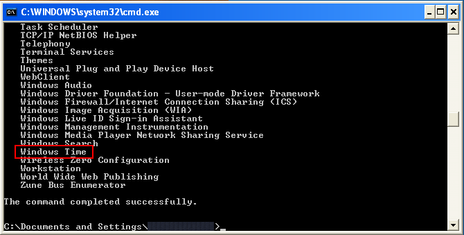 05_Windows Time started