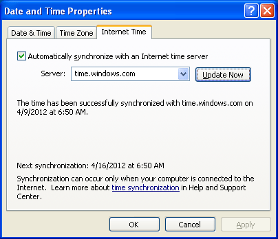 Date and Time Properties_Success